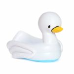 baby swan bathtub side