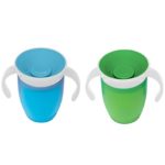 blue green sippy cups